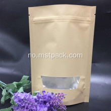 Single Color Stand Up Pouch Packaging Bag